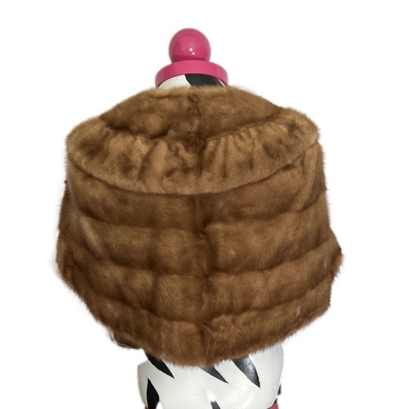 Women’s Vintage Mink Fur Stole - Picture 2 of 12
